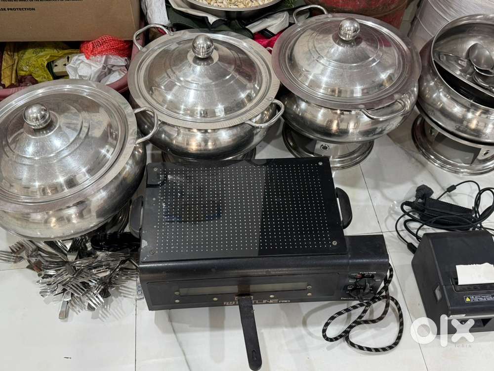 Catering Dish with Lid, Griller and Printer