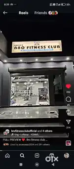 Gym trainer for  BRO fitness club