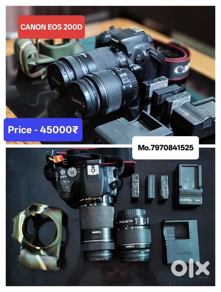 Argent Sell,CANON 200D,Best Condition Camera