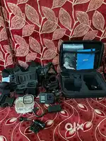 Go pro hero 8 with external professional level mic adapter etc