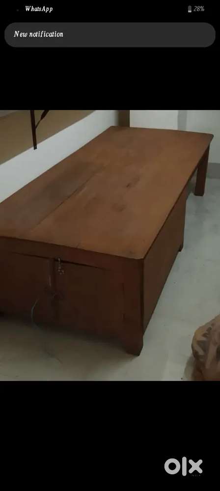 Bed with box