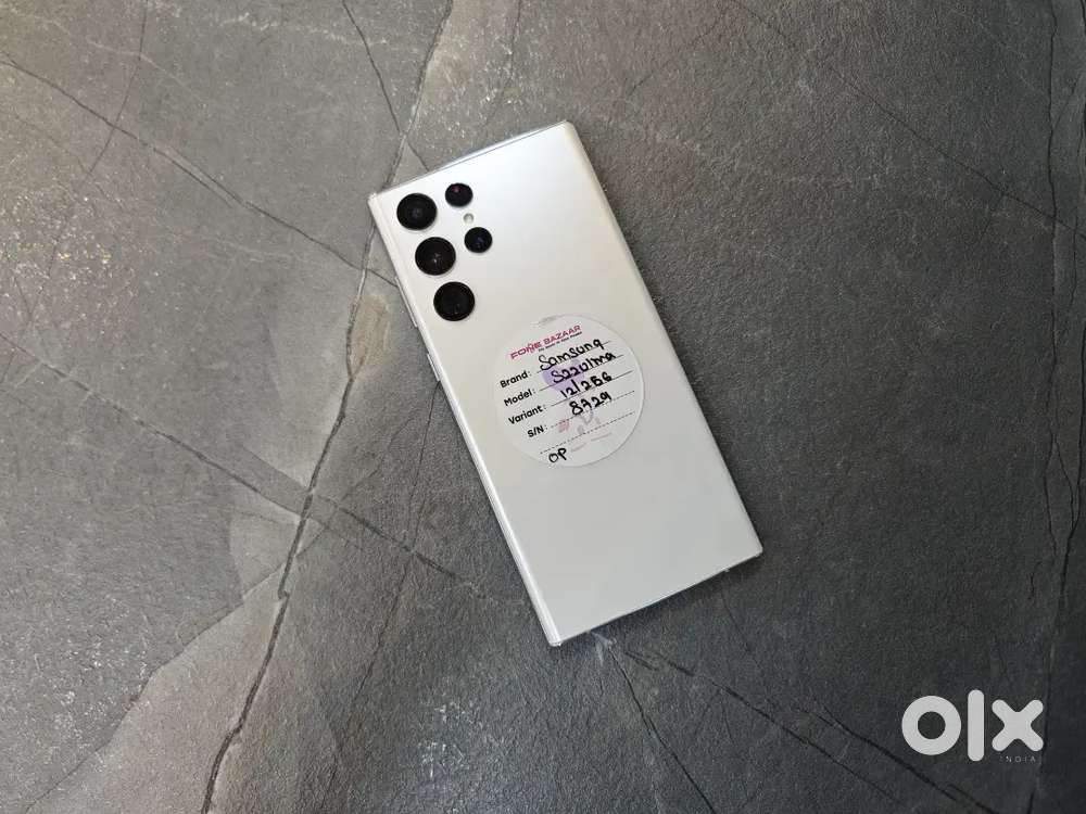 Samsung Galaxy S22 ultra 12/256GB white Mint Condition