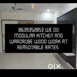 Modular kitchen and sliding wardrobe