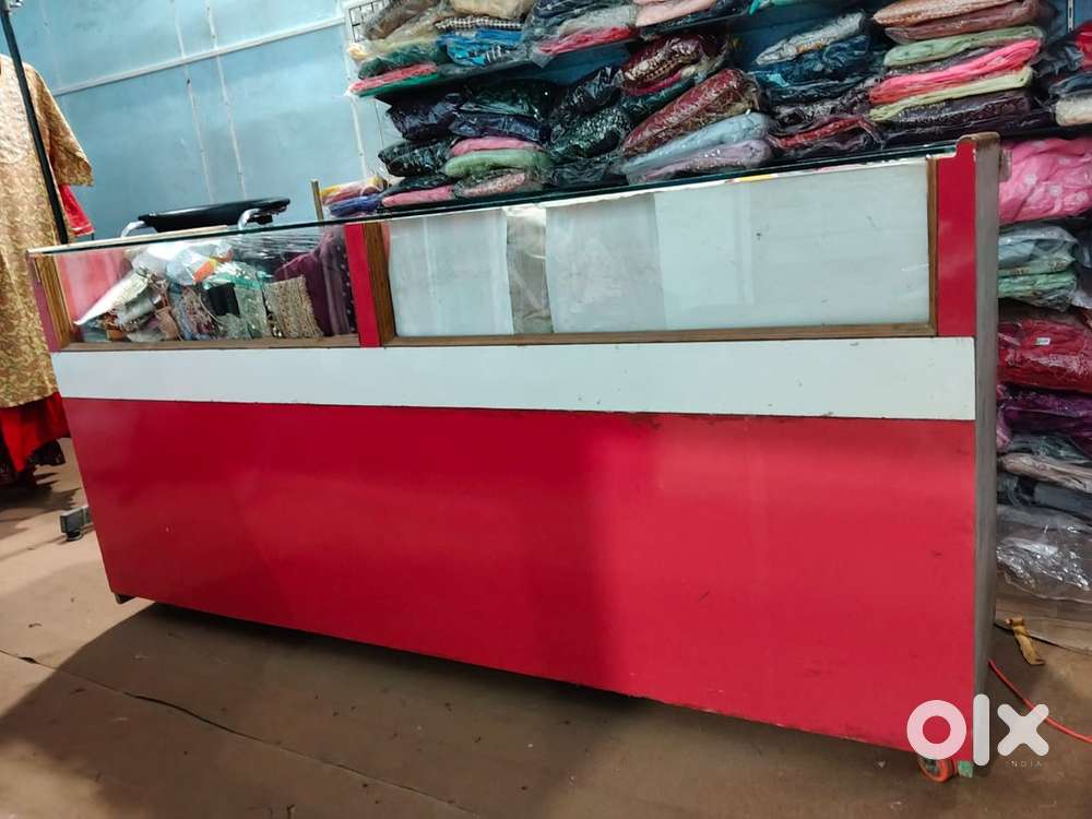 Women dummy and a glass counter for sale
