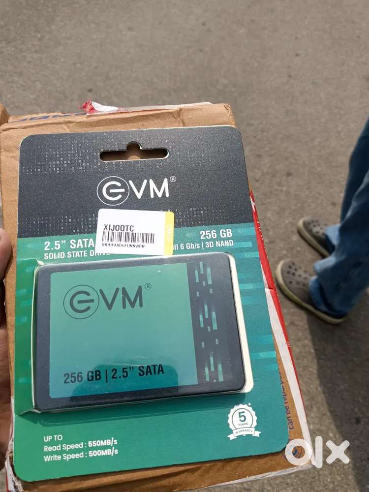 EVM SSD 256 can be used for laptop