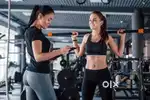 Female fitness trainer