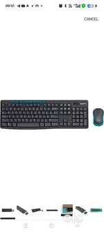 Logitech mk275 wireless keyboard mouse combo