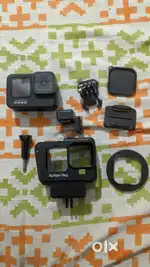SALE & EXCHANGE GoPro 9 with motovlog case go pro insta insta360