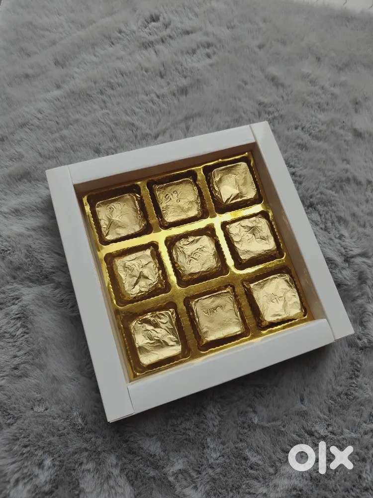 Aaira's homemade chocolate