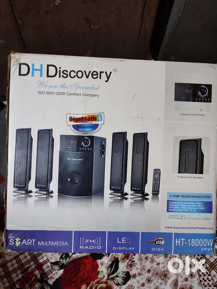 Discovery Home Theater 4.1 Running Good