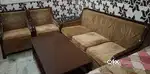 5 seater sofa snd table in good condition
