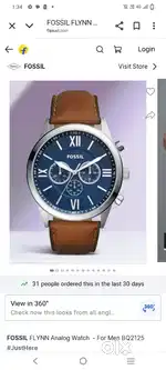 Fossil watch