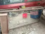 Glass . Framed mirror