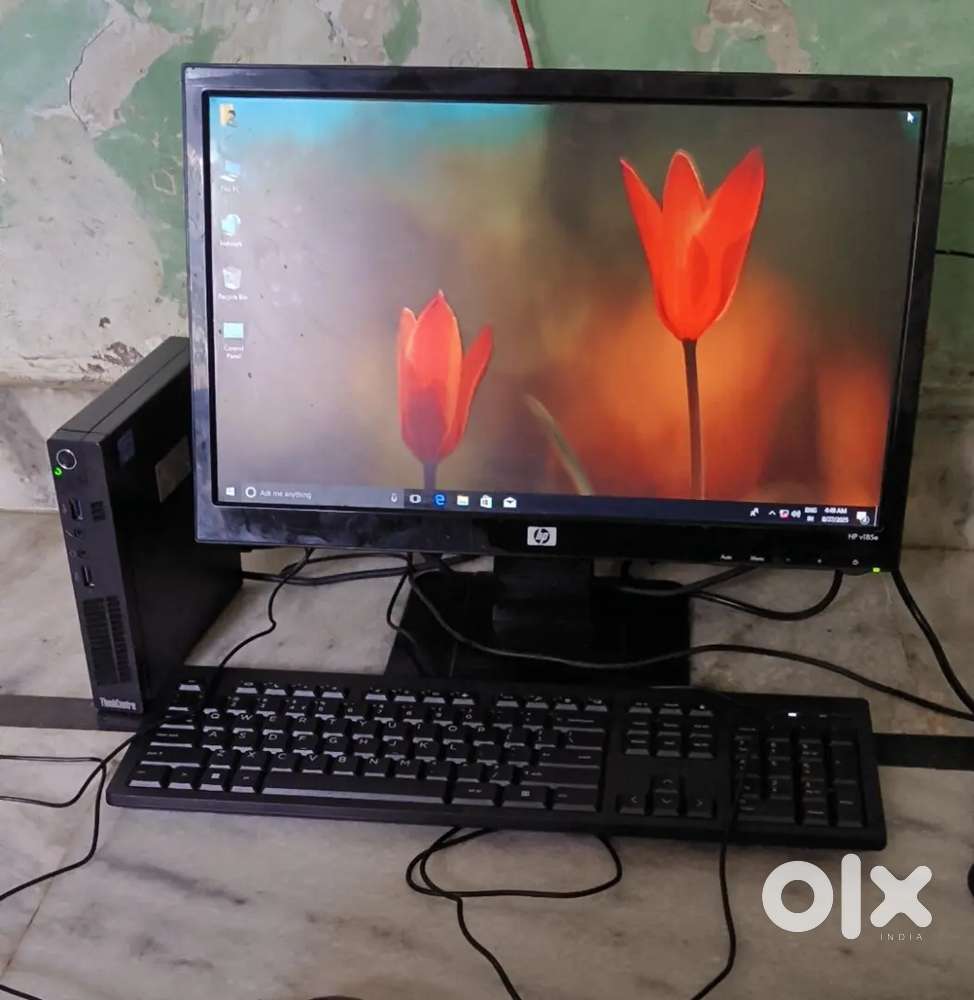 Lenovo tiny 12gb ram 500gb harddisk full desktop computerpc monitorset