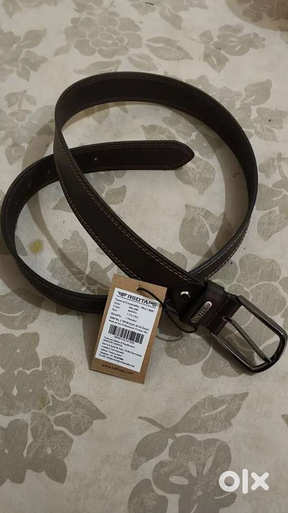 REDTAPE new belt color brown (XL) Rs 700
