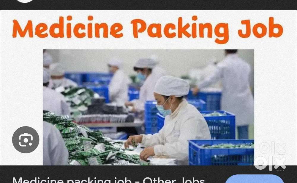 Medicine packing job