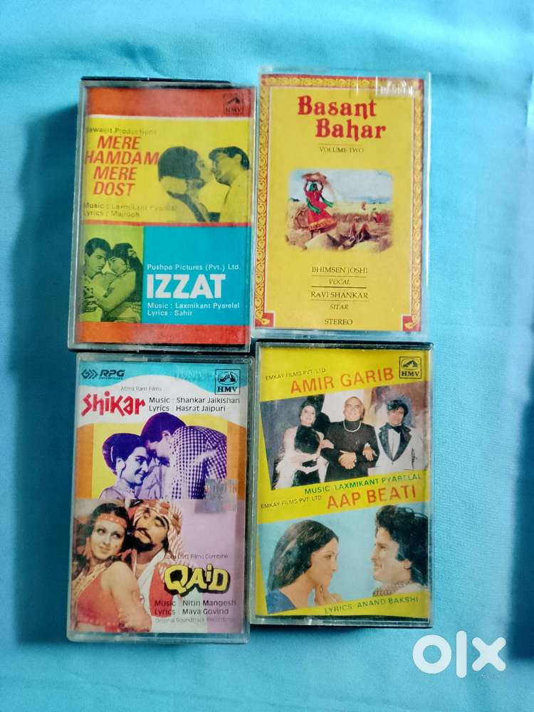 Vintage Audio Cassettes Hindi and Few English