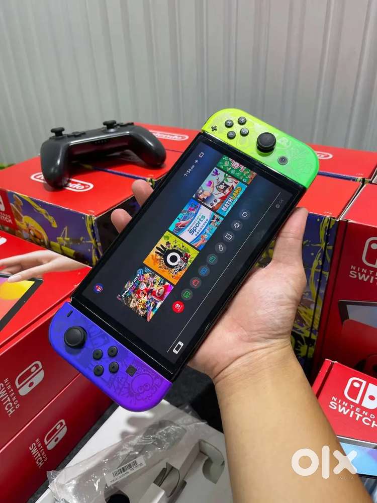 Nintendo Switch OLED Model Splatoon 3 Special Edition Cosnole