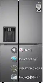 LG double door fridge bargaining available