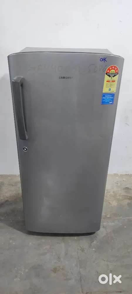 Samsung 5 Star 190L Single Door Fridge, perfectly working condition