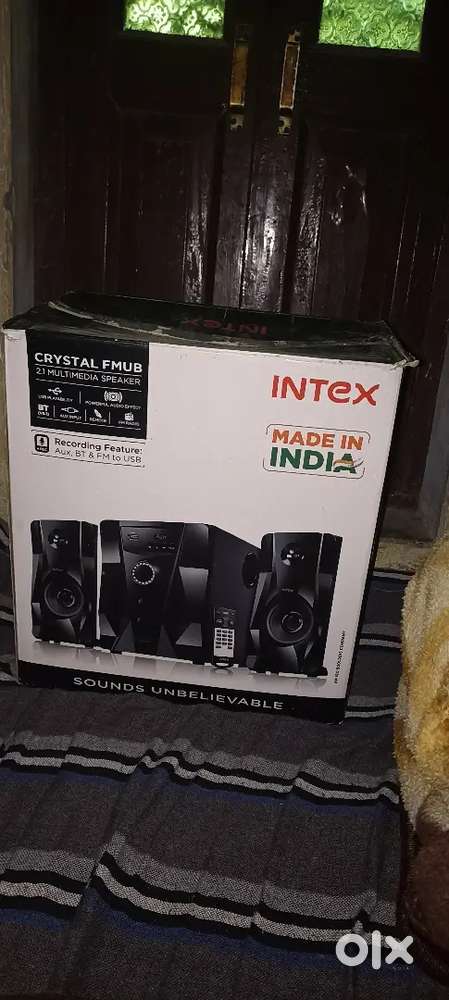Brand new_intex fmub sound speaker