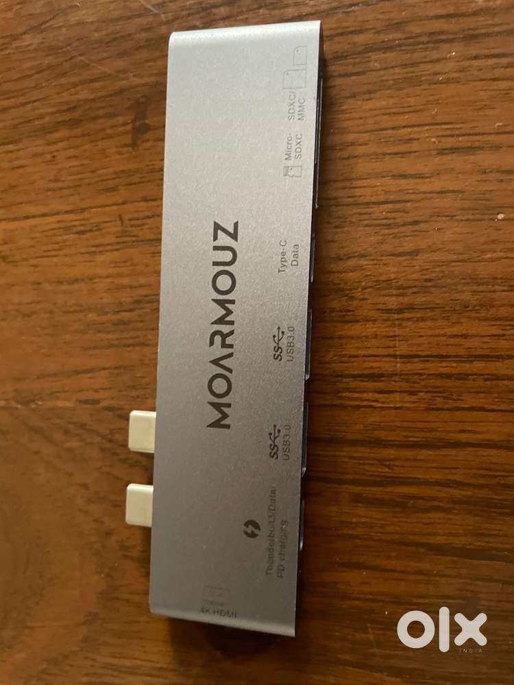 Moarmouz Thunderbolt hub for MacBook Pro or Air (or other similar  PC)
