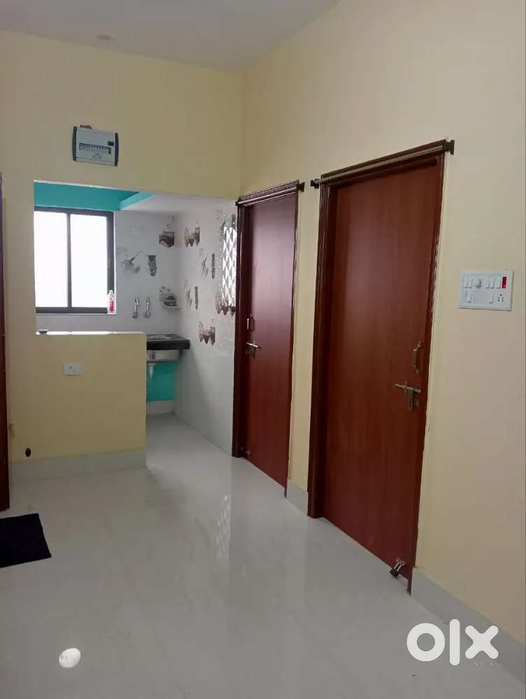 2 BHK rooms have cupboard shelf, ventilation, Peaceful environment