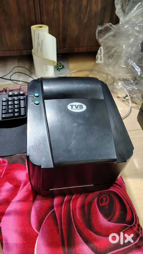Thermal label printer, barcode printer