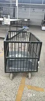 Industrial Wheel trolley (L-3feet W-2feet H-2feet)