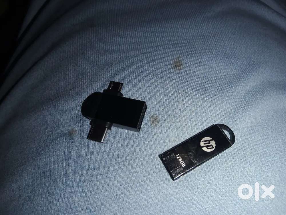 128 gb pan drive with mobile connector