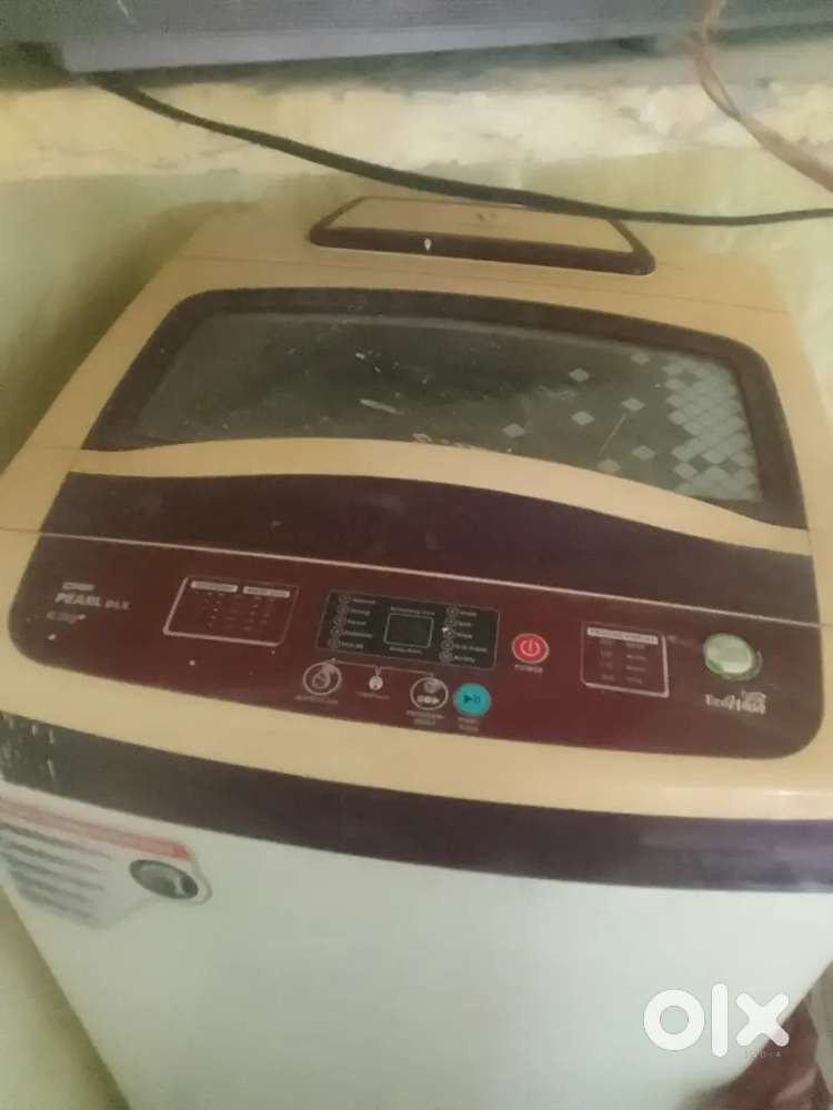 The washing machine was automatically and its only two year old