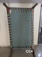 big size wooden charpai ( 3.5 × 6 feet)