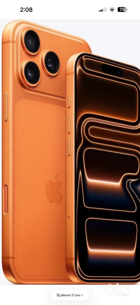 Iphone 17 pro max 256