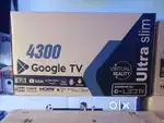 40 inch smart LED TV Google brand 1 year warranty and 0% down payment
