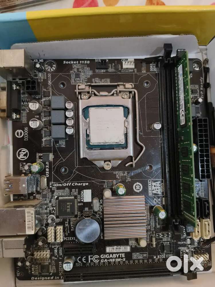 Cpu Motherboard Ram and Graphics Card combo