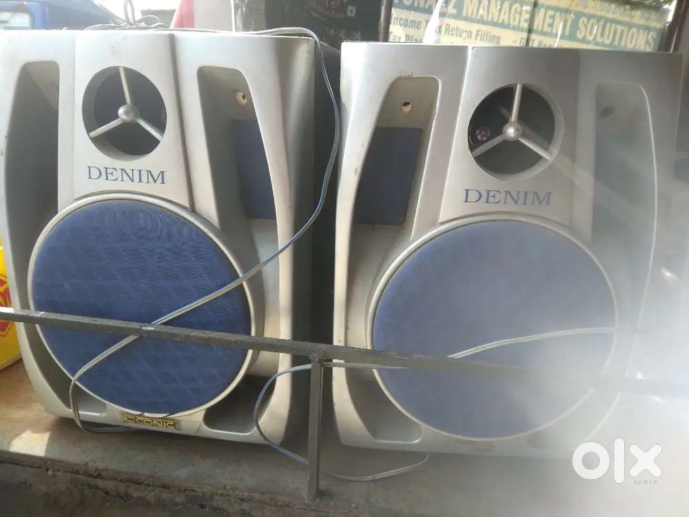 Denim speakers   ultra sound quality