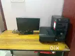 Montor, printer,CPU for sale