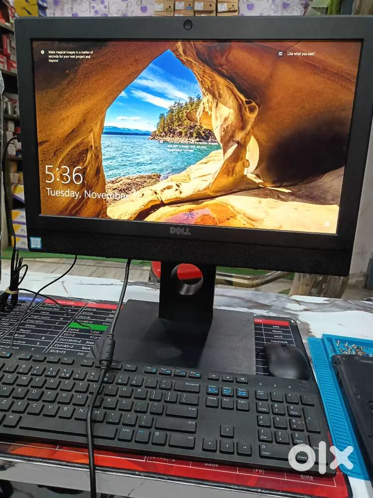 All in one desktop 8/256 ssd