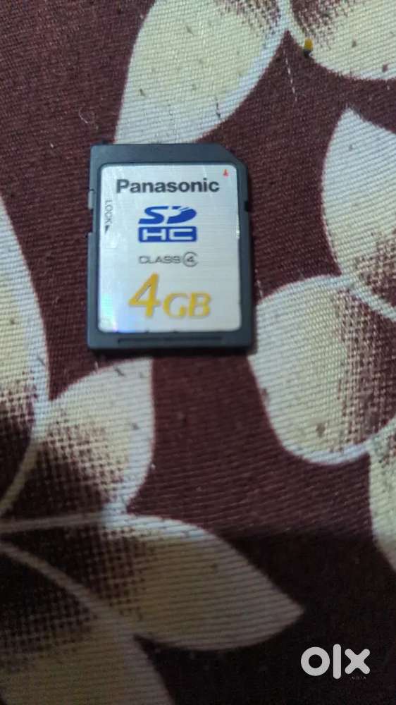 Panasonic memory card 4GB