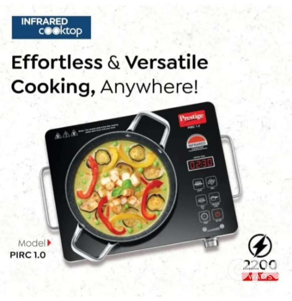 Prestige Infrared Cooktop New (Not used)