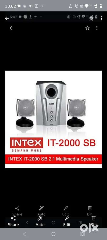 Intex BT sound box 2000 watt