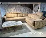 LUXURIOUS L TYPE HEAD REST MODEL SOFA AVAILABLE AT ZAM ZAM FURNITURE