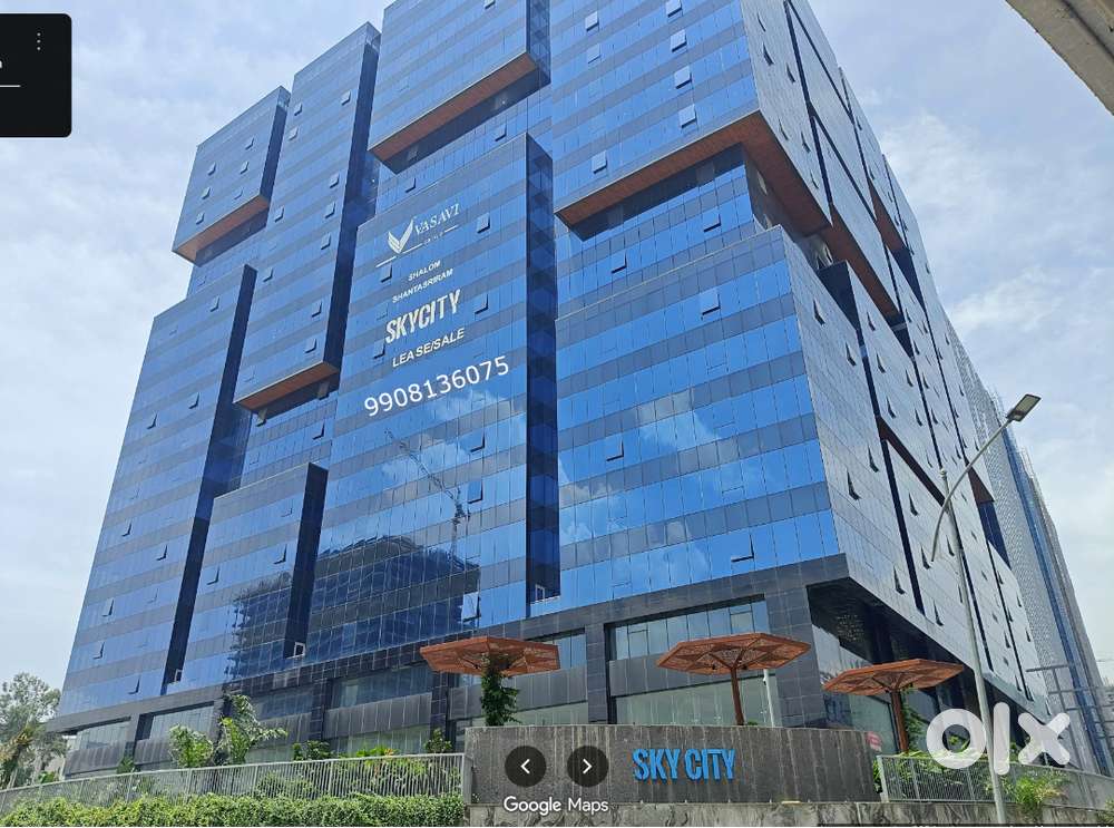 FOR RENT - 7629 SQFT - COMMERCIAL SPACE - 3RD FLOOR - VASAVI SKY CITY