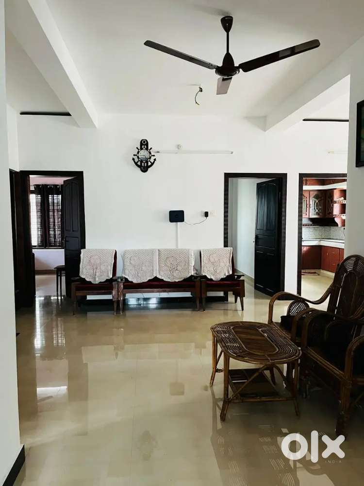 3bhk furnished 18000 monthly advance 50000