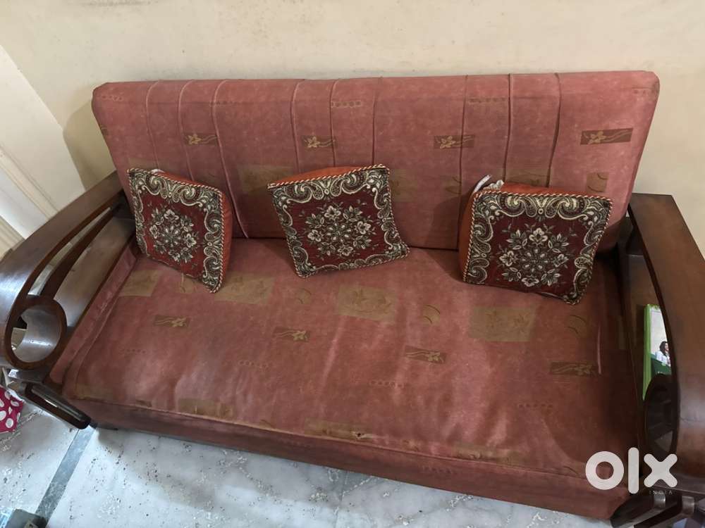 5 seater sofa +centre table +dressing table+ 2 cupboard