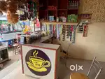 Tea shop working