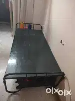 Single bed steel cot @ 2700 INR