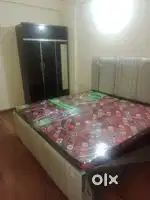 Semi furnished flat on rent