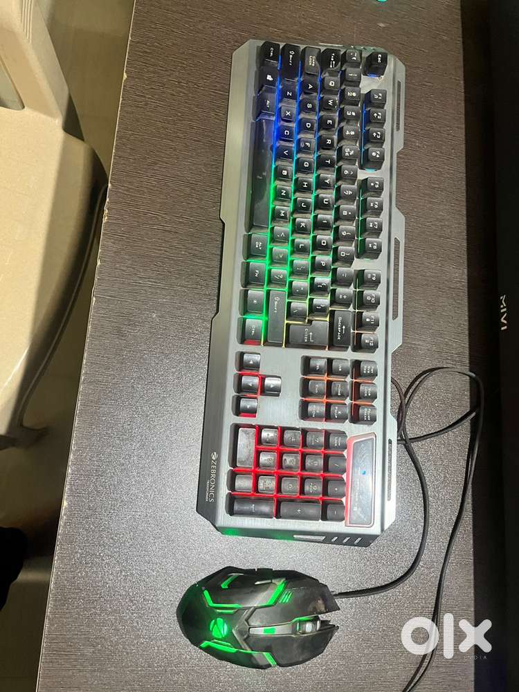 Zebronics Gaming Keyboard & Mouse Combo