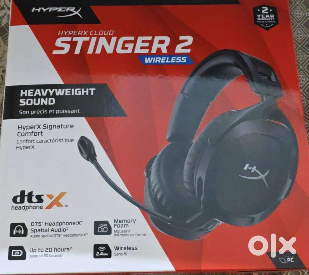 hyper x cloud stinger 2 wireless gaming headset